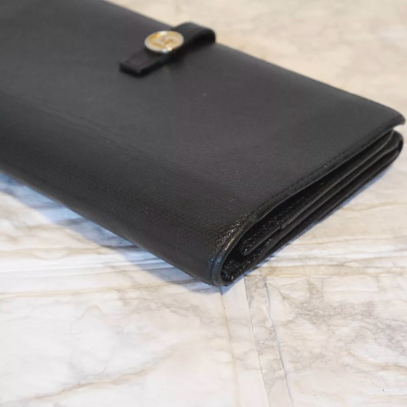 EUC CHANEL long wallet coco black/ gold full inclusion - Picture 9 of 15